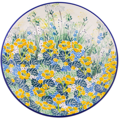 Polish Pottery Dinner Plate 10&frac12;-inch Serenity UNIKAT
