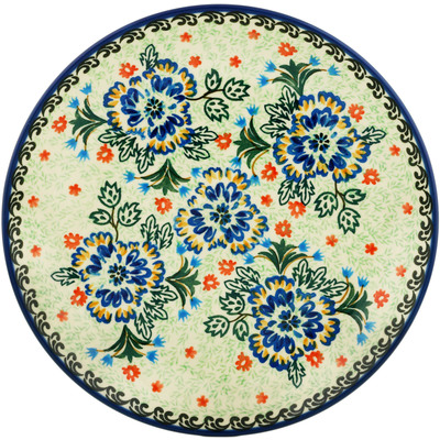 Polish Pottery Dinner Plate 10&frac12;-inch Shaded Splendor UNIKAT