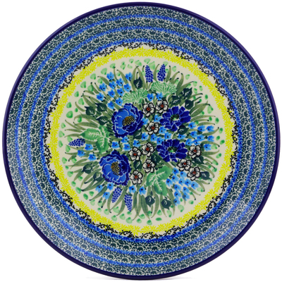 Polish Pottery Dinner Plate 10&frac12;-inch Spring Garden UNIKAT