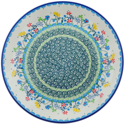 Polish Pottery Dinner Plate 10&frac12;-inch Spring Heaven UNIKAT