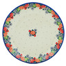Polish Pottery Dinner Plate 10&frac12;-inch Spring&#039;s Arrival