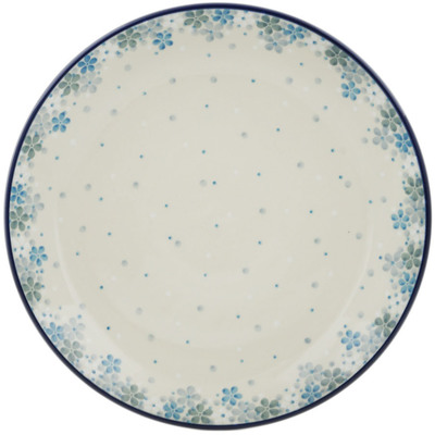 Polish Pottery Dinner Plate 10&frac12;-inch Spring Showers