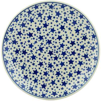 Polish Pottery Dinner Plate 10&frac12;-inch Starlight