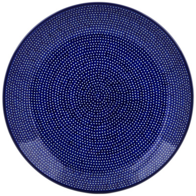 Polish Pottery Dinner Plate 10&frac12;-inch Starry Night UNIKAT