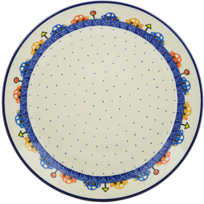 Polish Pottery Dinner Plate 10&frac12;-inch Stop N Gotraffic