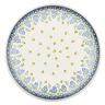 Polish Pottery Dinner Plate 10&frac12;-inch Summer Grapes