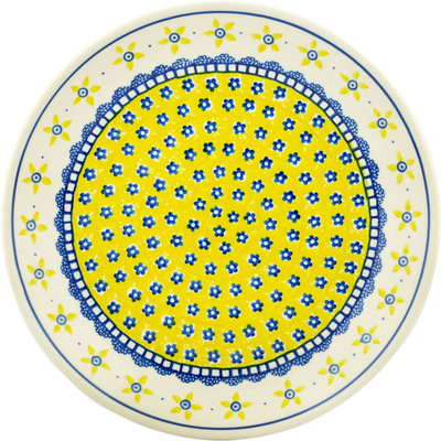 Polish Pottery Dinner Plate 10&frac12;-inch Sunshine