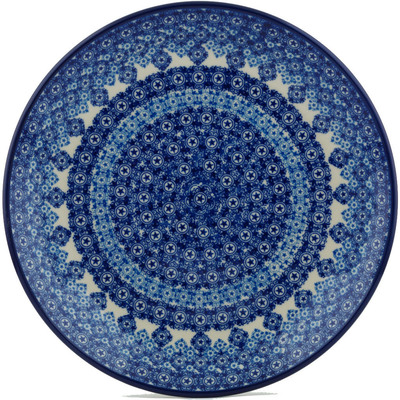 Polish Pottery Dinner Plate 10&frac12;-inch Superb Stars UNIKAT