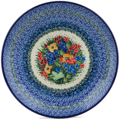 Polish Pottery Dinner Plate 10&frac12;-inch Superb Surprise UNIKAT