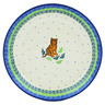 Polish Pottery Dinner Plate 10&frac12;-inch Tiger Kingdom