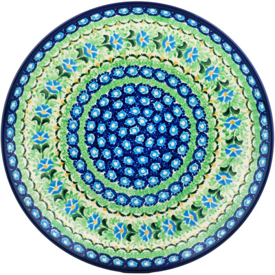Polish Pottery Dinner Plate 10&frac12;-inch Top Of The Morning UNIKAT