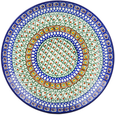 Polish Pottery Dinner Plate 10&frac12;-inch Turkish Delight UNIKAT