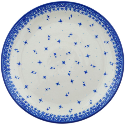 Polish Pottery Dinner Plate 10&frac12;-inch Twinkling Stars