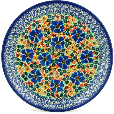 Polish Pottery Dinner Plate 10&frac12;-inch Vibrant Spring UNIKAT