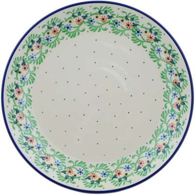 Polish Pottery Dinner Plate 10&frac12;-inch Vines Of Love