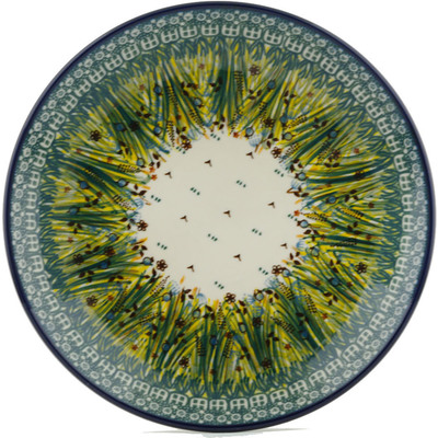 Polish Pottery Dinner Plate 10&frac12;-inch Wheat Garden UNIKAT