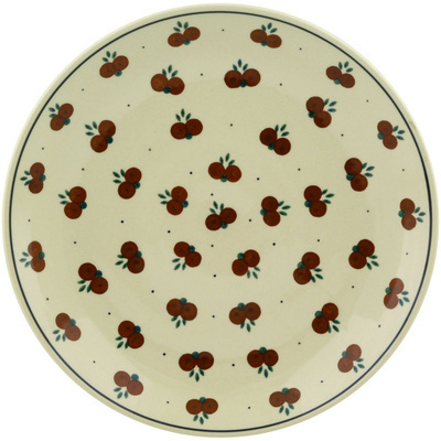 Polish Pottery Dinner Plate 10&frac12;-inch Wild Cherry
