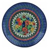 Polish Pottery Dinner Plate 10&frac12;-inch Wild Garden UNIKAT