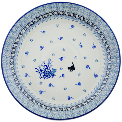 Polish Pottery Dinner Plate 10&frac12;-inch Yarn Play