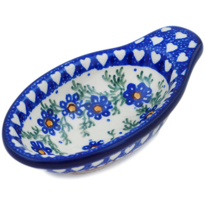 Polish Pottery Dish for Pits 4&quot; Mother&#039;s Love UNIKAT