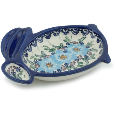 Polish Pottery Divided Dish 10&quot; Soft Touch UNIKAT