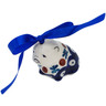 Polish Pottery Dog Ornament 2&quot; Mosquito