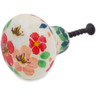 Polish Pottery Drawer knob 1-1/2 inch Pink Divinity UNIKAT
