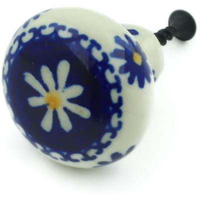 Polish Pottery Drawer knob 1-1/2 inch Sweet Daisy
