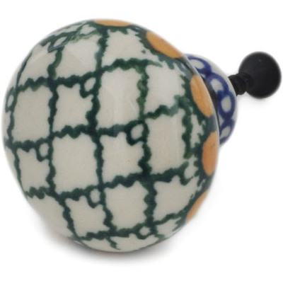 Polish Pottery Drawer knob 1-1/2 inch Tranquility UNIKAT