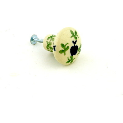 Polish Pottery Drawer knob 1-1/4 inch From The Apple Tree