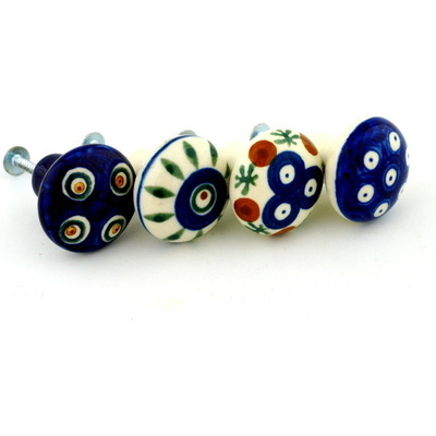 Polish Pottery Drawer knob 1-1/4 inch Mix