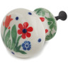 Polish Pottery Drawer knob 1-3/8 inch Babcia&#039;s Garden