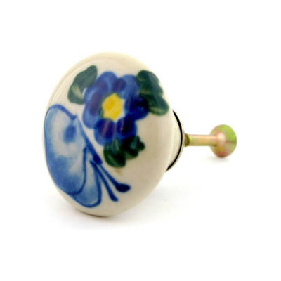 Polish Pottery Drawer knob 1-3/8 inch