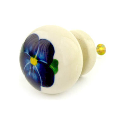 Polish Pottery Drawer knob 1-3/8 inch