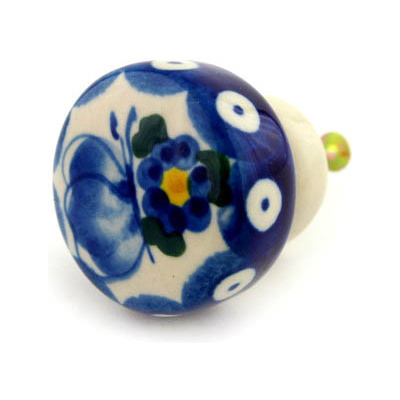 Polish Pottery Drawer knob 1-3/8 inch