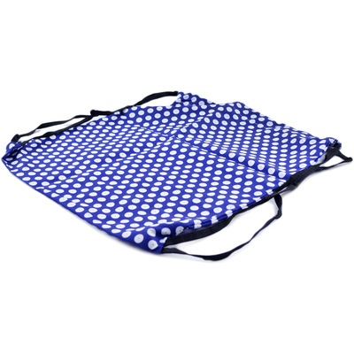 Polyester Drawstring Bag 16&quot; Blue Eyes