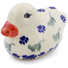 Polish Pottery Duck Figurine 4&quot; Boo Boo Kitty Paws