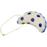 Polish Pottery Dumpling Ornament 0"