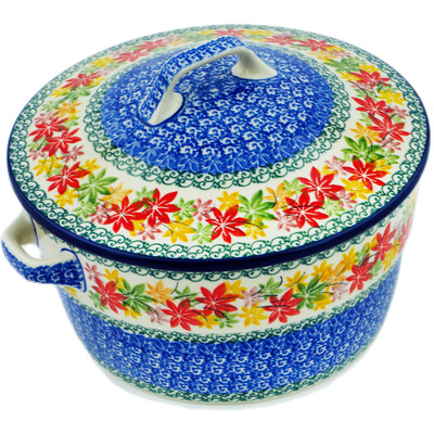 Polish Pottery Dutch Oven 8-inch Fall Vibes