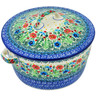 Polish Pottery Dutch Oven 8-inch Meadow At Sunset UNIKAT