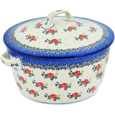 Polish Pottery Dutch Oven 8-inch Pasadena Delight