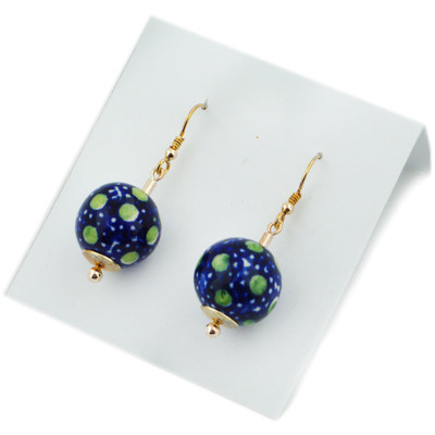 Polish Pottery Earring 2"
