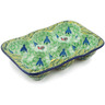 Polish Pottery Egg Crate 7" Rooster Parade UNIKAT