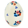 Polish Pottery Egg Figurine 3&quot; Sweet Clusters UNIKAT