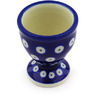 Polish Pottery Egg Holder 2&quot; Blue Eyes