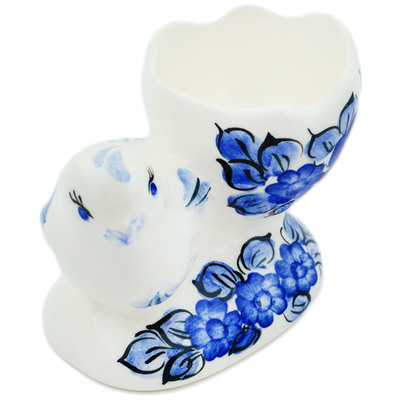 faience Egg Holder 2&quot; Bountiful Burst