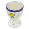 Polish Pottery Egg Holder 2&quot; Easter Day