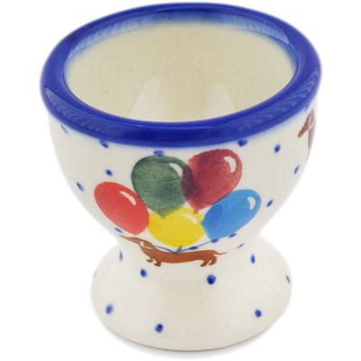 Polish Pottery Egg Holder 2"