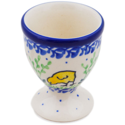 Polish Pottery Egg Holder 2&quot;