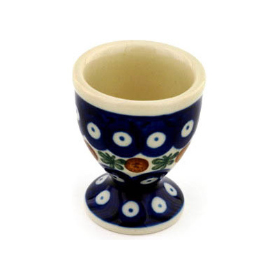 Polish Pottery Egg Holder 2&quot; Mosquito